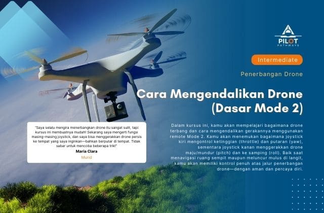 Cara Mengendalikan Drone (Dasar Mode 2)